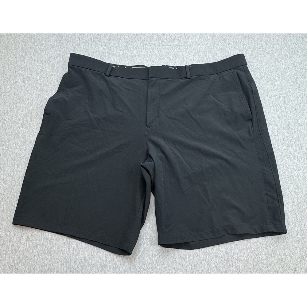Nike Shorts Mens 42 Black Stretch Performance Chino Flat Front Golf 10" Inseam